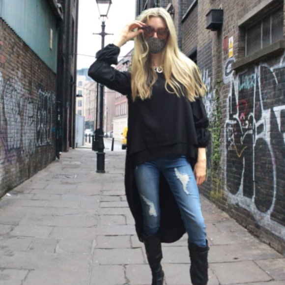 Black High Low Top - Picture 7 of 12